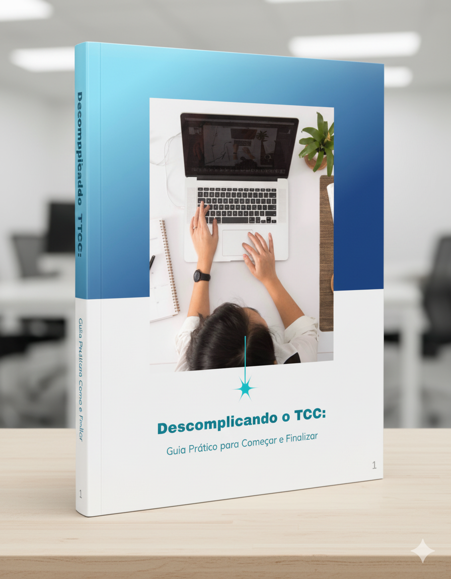 Capa do eBook Descomplicando o TCC